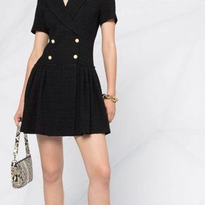 SANDRO double breasted mini dress